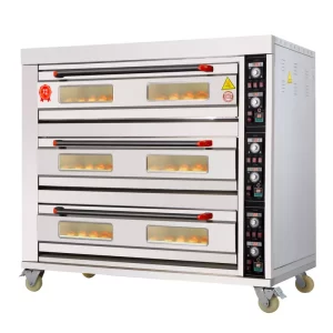 Oven 3 Deck 9 Tray Electric
