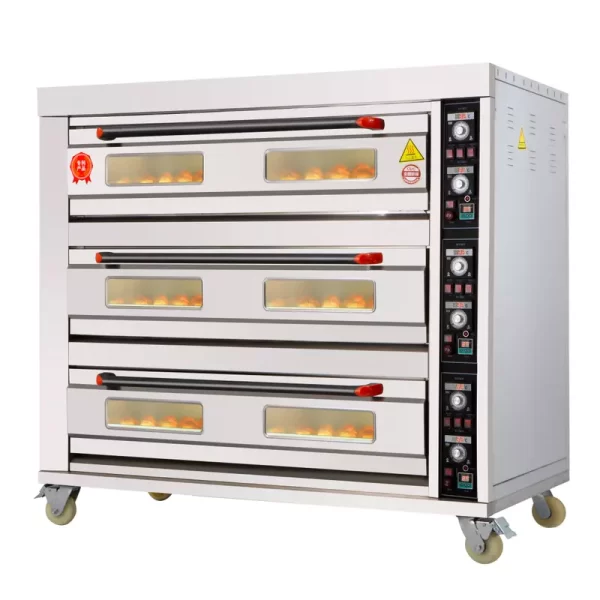 Oven 3 Deck 9 Tray Electric